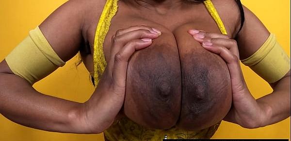  4k 60fps Extreme 100 Percent Real All Black Big Areolas, Nipples, & Udders Breasts Closeup by Msnovember Lovely Natural Ebony Busty Rack, Shaking Her Gigantic Knockers Topless & Smiling, Hard Nipple Huge Boobs in Los Angeles by Sheisnovember